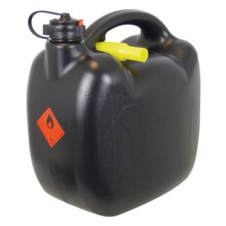 Jerrycan Zwarte 10 liter container