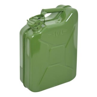 Jerrycan 10 liter groene metalen container TüV GS