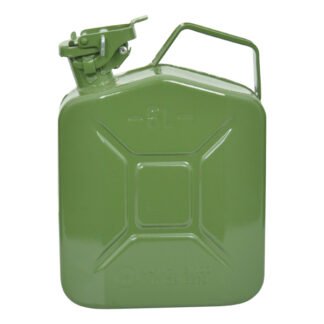 Jerrycan Groene metalen container 5 liter
