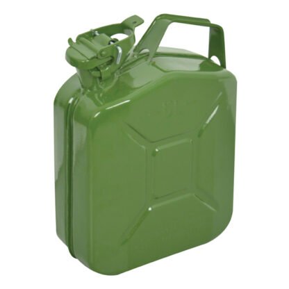 Jerrycan Groene metalen container 5 liter