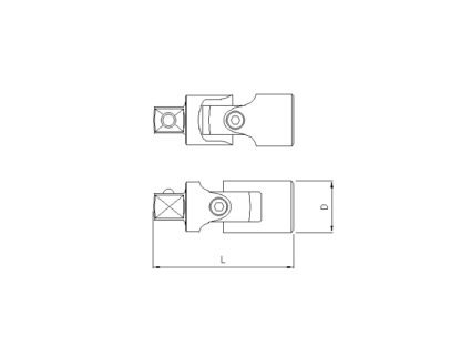 Cardangewricht 3/8 inch Slangkoppeling
