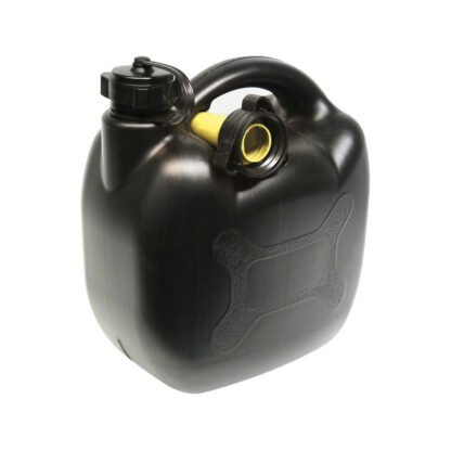 Jerrycan Zwarte 5 liter container