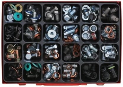 Assortiment, Olieaftappluggen set