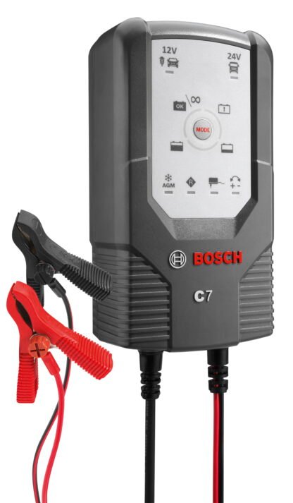 Bosch Intelligente automatische acculader 12V-24V 7A