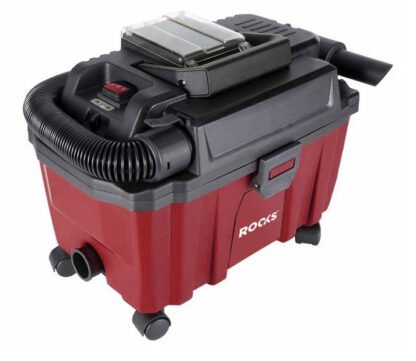 Rooks Draagbare stofzuiger 20V droog en nat 200W 10L met 4.0Ah accu