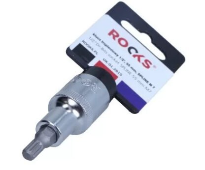 Rooks Bit Dop 1/2 inch 55 mm Veeltand M7