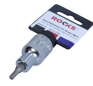 Rooks Bit Dop 1/2 inch 55mm Inbus 4