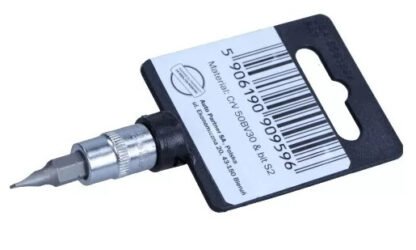 Rooks Bit Dop 1/4 inch plat 4 mm