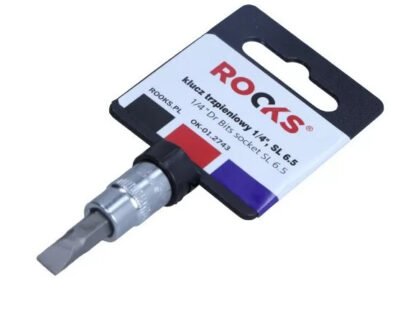 Rooks Bit dop 1/4 inch plat 6.5 mm