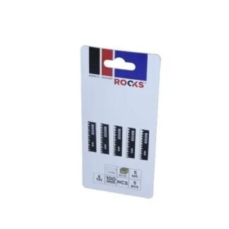 Rooks Decoupeerzaagblad HCS Type T Hout 8 TPI 100 mm Set van 5