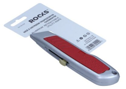Rooks Stanleymes 61x33 mm met 3 reservemessen