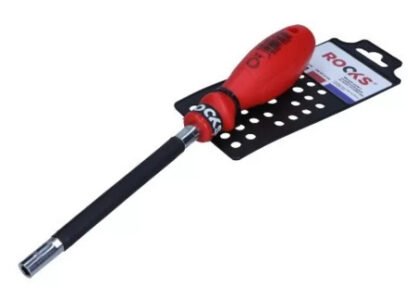 Rooks Bitdopschroevendraaier 1/4 inch 265 mm met bits