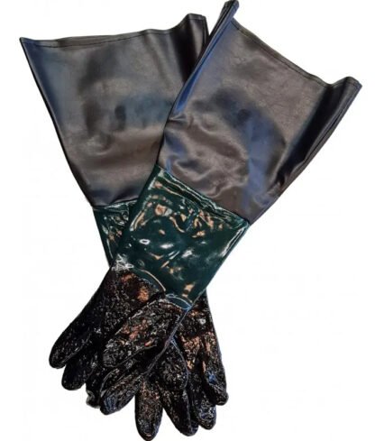 Rooks 60 cm zandstralen handschoenen