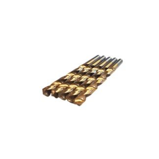 10.5 HSS TiN metaalboren 5 stuks