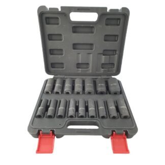 1/2'' Krachtdoppen set 16 delig