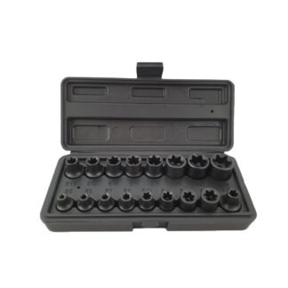 3/8'' Krachtdoppen set E-Torx 1/2 inch