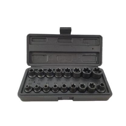 3/8'' Krachtdoppen set E-Torx 1/2 inch