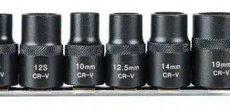 Rooks Doppenset 1/2 inch 10-delig