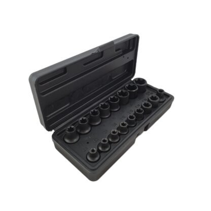 3/8'' Krachtdoppen set E-Torx 1/2 inch