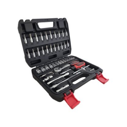 Doppenset 1/4 Inch 46 Delige Gereedschapsset