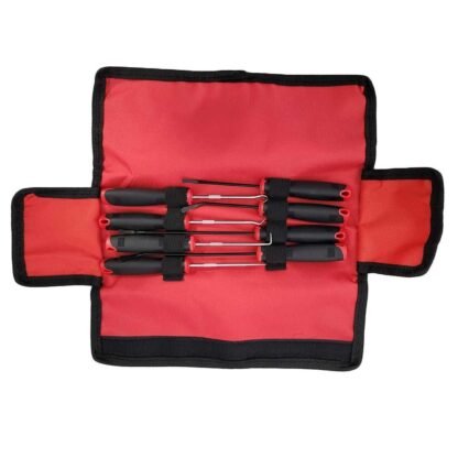 Set Haken set rechte en afgeronde punt 8-dlg
