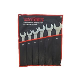 6 Steekringsleutel set 33 tot 50 mm