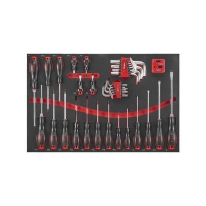 Black Gereedschapswagen 7 lades 180 stuks gereedschap